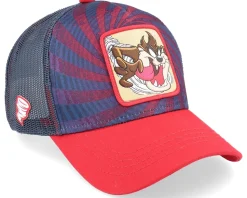 Looney Tunes Tazmanian Devil Navy/Red Trucker - Capslab