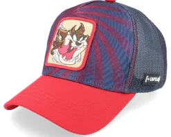 Looney Tunes Tazmanian Devil Navy/Red Trucker - Capslab