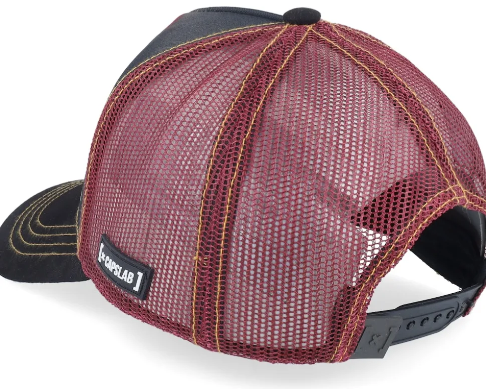 Looney Tunes Thats All Folks! Black/Maroon Trucker - Capslab