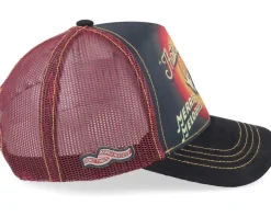 Looney Tunes Thats All Folks! Black/Maroon Trucker - Capslab