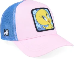 Looney Tunes Tweety Pink/Pink/Blue Trucker - Capslab