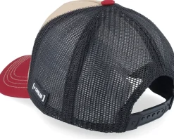 Looney Tunes Wile E. Coyote Beige/Black/Red Trucker - Capslab