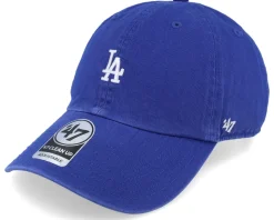 Los Angeles Dodgers Base Runner Clean Up Purple Dad Cap - 47 Brand