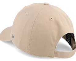 Los Angeles Dodgers Double Under Clean Up Khaki Dad Cap - 47 Brand