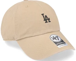 Los Angeles Dodgers MLB Base Runner Clean Up Khaki Dad Cap - 47 Brand