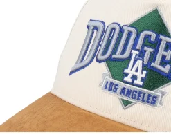 Los Angeles Dodgers MLB Diamond 47 Hitch Cap Natural A-frame Adjustable - 47 Brand
