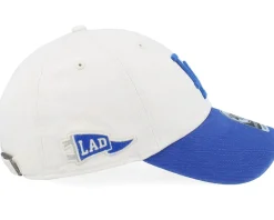 Los Angeles Dodgers MLB Stand 47 Clean Up Bone/Royal Dad Cap - 47 Brand
