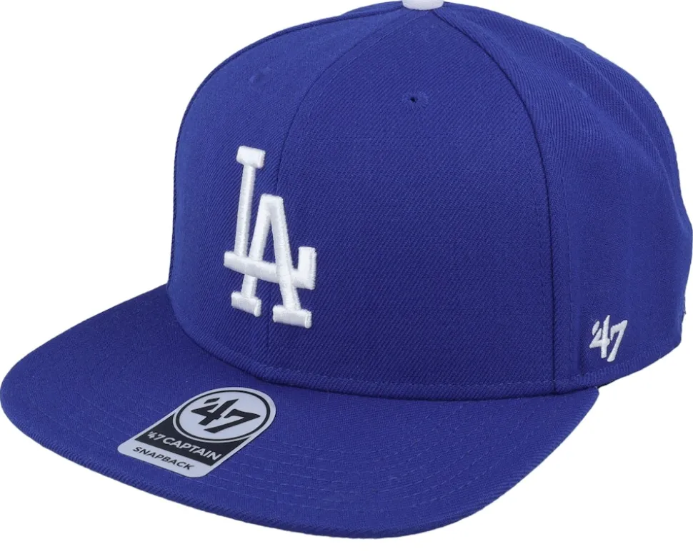 Los Angeles Dodgers Replica Sure Shot Captain Lad Royal Snapback - 47 Brand