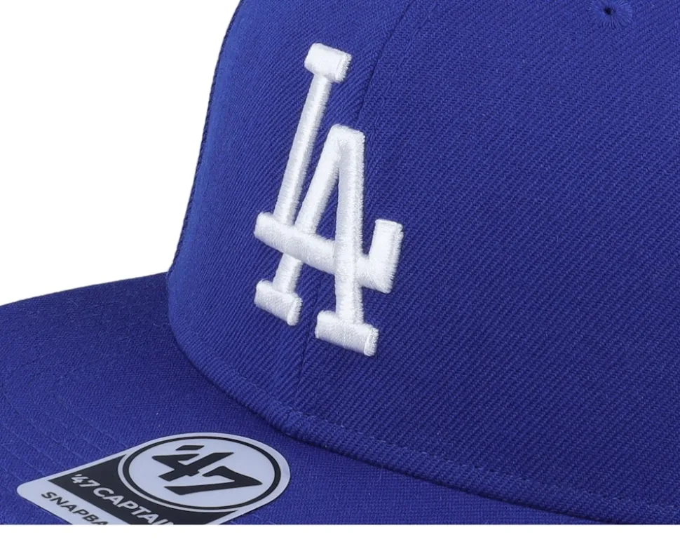 Los Angeles Dodgers Replica Sure Shot Captain Lad Royal Snapback - 47 Brand