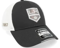Los Angeles Kings Authentic Pro Draft Podium Black/White Trucker - Fanatics