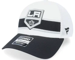 Los Angeles Kings Authentic Pro Draft White/Black Trucker - Fanatics