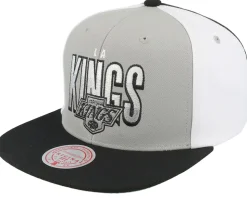 Los Angeles Kings Billboard 2 Vintage Grey/Black Snapback - Mitchell & Ness