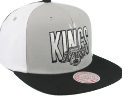 Los Angeles Kings Billboard 2 Vintage Grey/Black Snapback - Mitchell & Ness