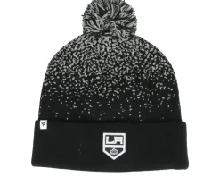 Los Angeles Kings Iconic Gradiant Beanie Stone Gray Pom - Fanatics