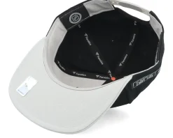 Los Angeles Kings Iconic Color Blocked Black Stone Gray Snapback - Fanatics