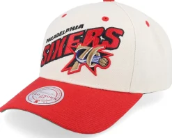 Los Angeles Kings Retro Type Pro Off White/Grey Adjustable - Mitchell & Ness