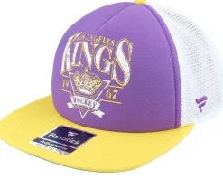 Los Angeles Kings True Classic Foam Regal Purple/Gold/White Trucker - Fanatics