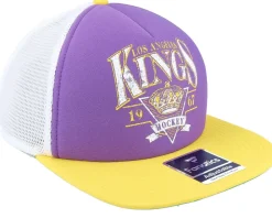 Los Angeles Kings True Classic Foam Regal Purple/Gold/White Trucker - Fanatics