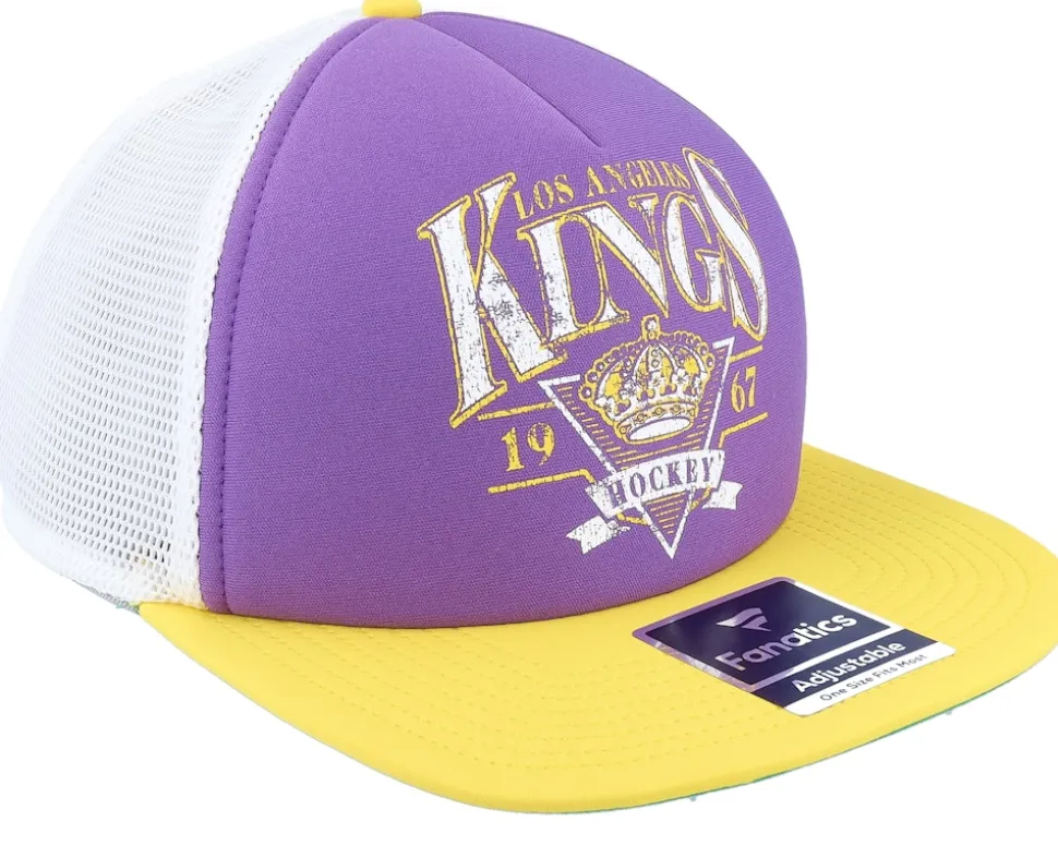 Los Angeles Kings True Classic Foam Regal Purple/Gold/White Trucker - Fanatics