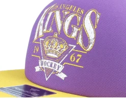 Los Angeles Kings True Classic Foam Regal Purple/Gold/White Trucker - Fanatics