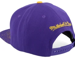 Los Angeles Lakers Re-take Hwc Purple Snapback - Mitchell & Ness