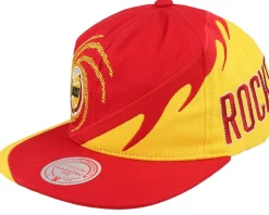 Los Angeles Lakers Spiral Deadstock Yellow Snapback - Mitchell & Ness