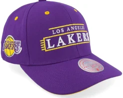 Los Angeles Lakers Team Lofi Pro Purple Adjustable - Mitchell & Ness