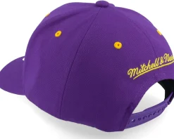Los Angeles Lakers Team Lofi Pro Purple Adjustable - Mitchell & Ness