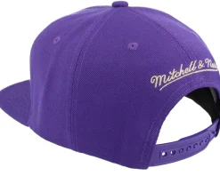 Los Angeles Lakers With Love Hwc Purple Snapback - Mitchell & Ness