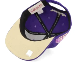 Los Angeles Lakers With Love Hwc Purple Snapback - Mitchell & Ness