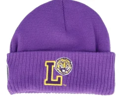 Louisiana State Tigers First Letterman Purple Cuff - Mitchell & Ness