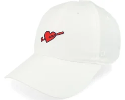 Love Golf Dad Cap White Glow/Strong Red Dad Cap - Puma