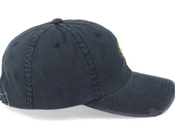Lovely Smiley Ripped Black Dad Cap - Abducted