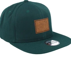 Lovers Engraved Patch Green Snapback - Moomin