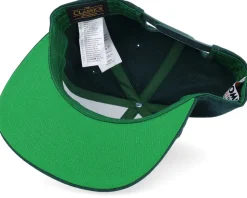 Lovers Engraved Patch Green Snapback - Moomin