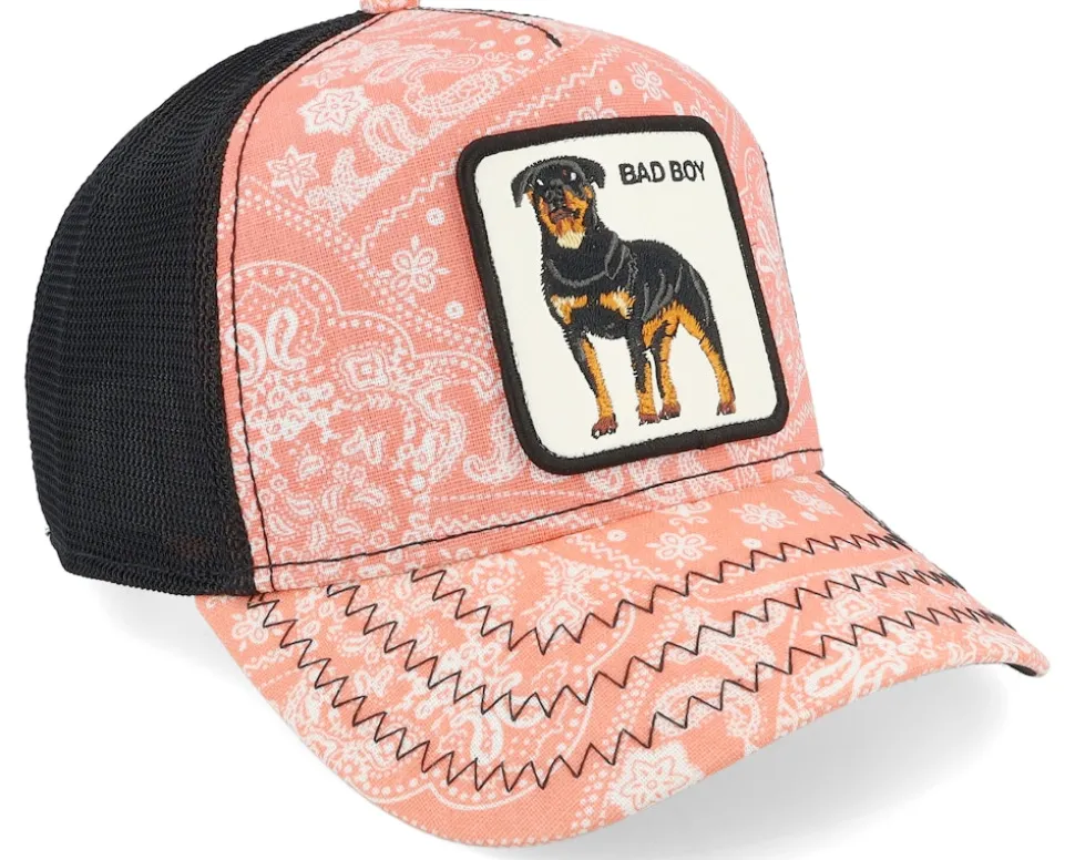 Lovesexy Paisley Pink/Black A-Frame Trucker - Goorin Bros.