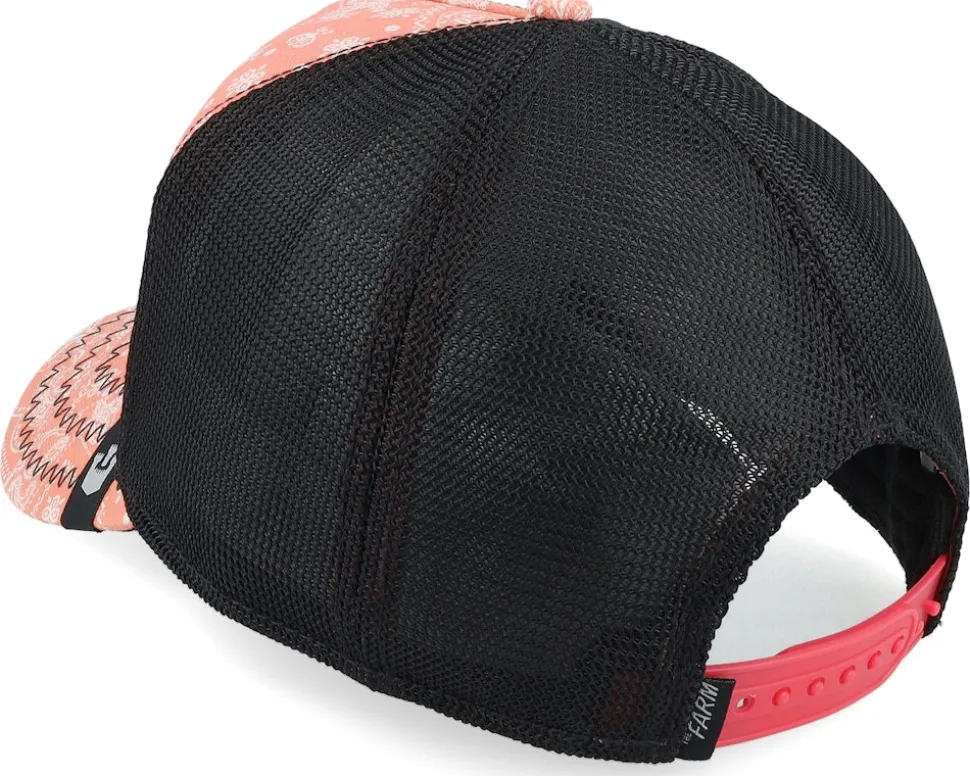 Lovesexy Paisley Pink/Black A-Frame Trucker - Goorin Bros.