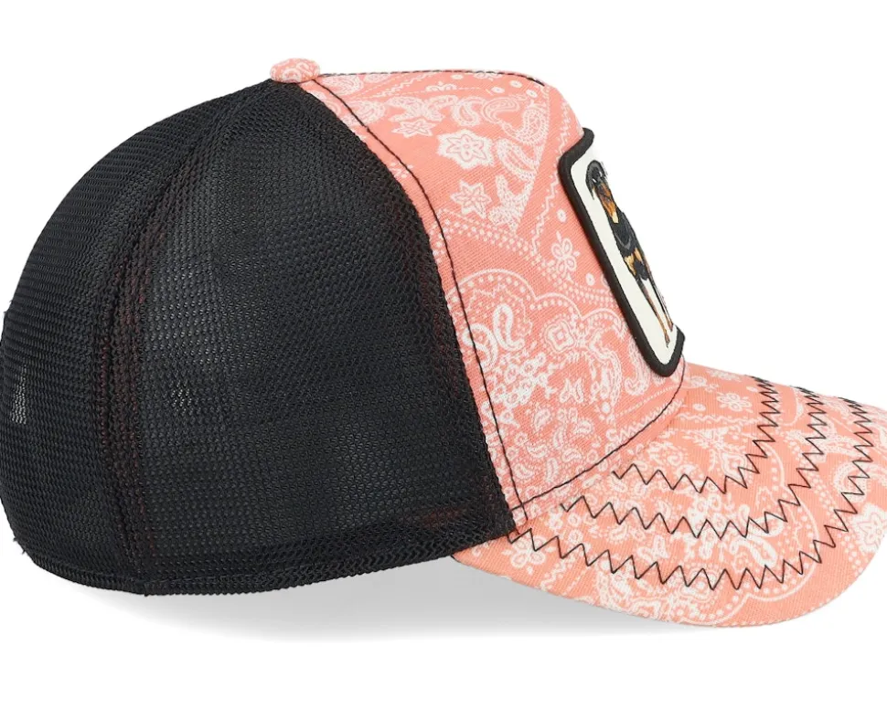 Lovesexy Paisley Pink/Black A-Frame Trucker - Goorin Bros.