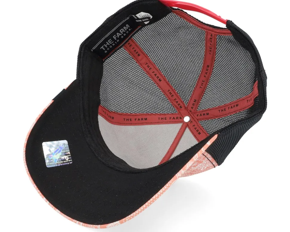 Lovesexy Paisley Pink/Black A-Frame Trucker - Goorin Bros.