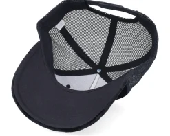 L&s Sweden Patch Black Velvet Trucker - Lucid Smile