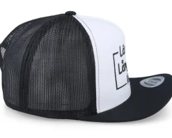 Lössnus Långhylsa Körv Vit/Svart Trucker - Iconic