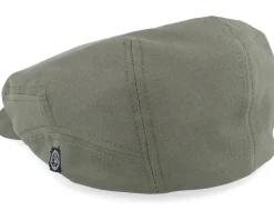 Lucas Cotton Twill Green Flat Cap - CTH Ericson