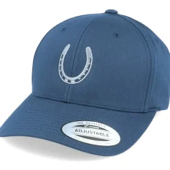 Lucky Horse Shoe Curved Navy Blue Adjustable - Iconic