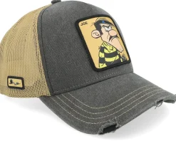 Lucky Luke Joe Brown/Grey A-Frame Trucker - Capslab