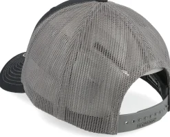 Lumber Jack Logo 112 Split Black/Charcoal Trucker - Bearded Man