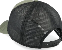 Lumber Jack Logo 112 Split Loden/Black Trucker - Bearded Man