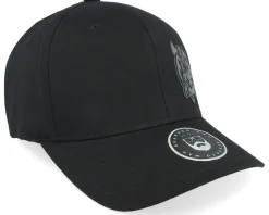 Lumber Jack Logo Wooly Combed Black Flexfit - Bearded Man