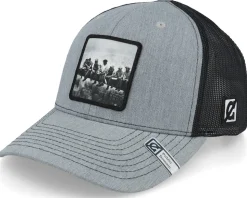 Lunch Atop A Skyscraper Grey/Black Trucker - Public Domain