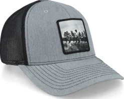 Lunch Atop A Skyscraper Grey/Black Trucker - Public Domain