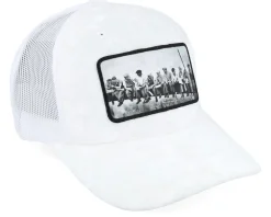 Lunch Atop A Skyscraper White/White Velvet - Public Domain